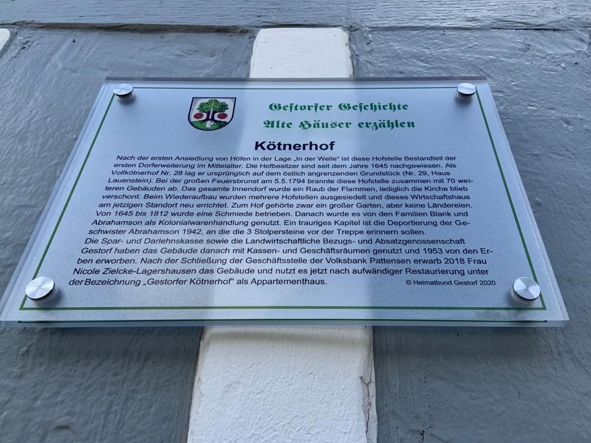 Gestorfer Koetnerhof Business Und Landlust Lejlighed Springe Eksteriør billede
